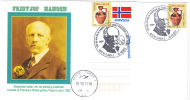 EXPLORERS,FRIDTJOF NANSEN,NOBEL PEACE PRIZE 1922 , PC ANNIVERSARY OBLIT.CONCORDANTE 2011,ROMANIA. - Explorers