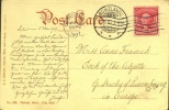 Card USA Detroit To Rumelange 1907. - Altri & Non Classificati