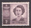 ⭕1947 - Australia Marriage Of Princess ELIZABETH - 1d Single Stamp MNH⭕ - Mint Stamps