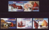1997 - Australian Antarctic Territory ANARE Set 5 Stamps MNH - Unused Stamps