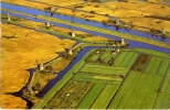 Kinderdijk - Holland - Poldermolen Complex - Viaggiata Formato Grande - Kinderdijk
