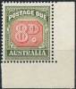 AUSTRALIA 1958  POSTAGE DUES 8d SC# J 92 XF MNH CORNER COPY (DEB01) - Port Dû (Taxe)