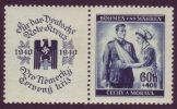 Böhmen Und Mähren 53 Zf ** (Buch 4.539) - Unused Stamps