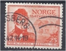 NORWAY 1947 Tercentenary Of Norwegian Post Office Red - 25ore Eidsvoll FU - Gebruikt