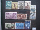 Timbres Pologne : Lot 1925 - 1947  & - Gebraucht