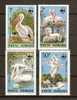 Romania 1984 MNH / WWF-pelicans / 4 Val - Nuevos