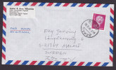 Japan Airmail Par Avion Deluxe ATSUBETSU Hokkaido 1979 Cover To MALMÖ Sweden - Briefe U. Dokumente