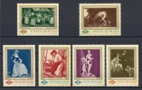 ROUMANIE  Y & T   N° 2286/91  Tableaux - Unused Stamps