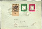 Semaine De L’épargne, Journée Du Timbre Sur Lettre 10/1957 - Covers & Documents