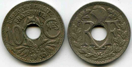 France 10 Centimes 1933 GAD 286 KM 866a - 10 Centimes