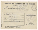 Lettre Ministère De L'Economie Et Des Finances Pour St Nazaire - Covers & Documents