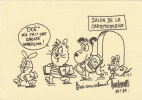 BARBEROUSSE. Carte Postale PUB OCé Pour Journées Nantaises De La CP, La Beaujoire, Octobre 1988. - Barberousse