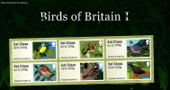 GREAT BRITAIN - 2010 POST & GO STAMPS  SET OF 6 1st BIRDS 1  MINT NH - Presentation Packs