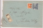 1940 Bohemia & Moravia Registered Letter, Cover. Ondrejov 13.IX.40. (D03010) - Cartas & Documentos