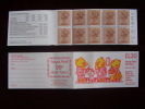 GB BOOKLET 1986 FOLDED £1.30  "TEDDY BEARS" COVER Type A COMPLETE  MINT. - Carnets