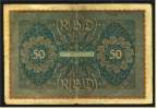 50 Mark ( 50 ) Reichsbanknote Berlin 24.6.1919 Reihe 2 - Inflationsgeld - 50 Mark