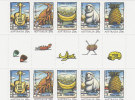 Australia  2007 Australian Icons Gutter Strip MNH - Fogli Completi