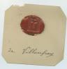 CACHET HISTORIQUE  - Sigillographie - 013 De Villanfray   (très Belle Pièce) - Seals