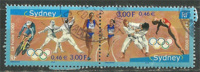 FRANCE.Jeux Olympiques De Sydney. 2 T-p Se-tenant    Obliteres. Yv.# 3340a - Summer 2000: Sydney