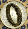 NEW ZEALAND $1 DOLLAR LORD OF THE RINGS MOVIE RING FRONT QEII HEAD BACK 2003 SILVER PROOF READ DESCRIPTION CAREFULLY !!! - Neuseeland