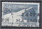 NORWAY 1968 Centenary Of Norwegian Mountain Touring Association - Glitritind Peak FU - Oblitérés