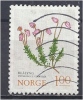 NORWAY 1973 Mountain Flowers - 1k  Mountain Heath FU - Oblitérés