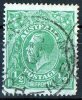 Australia 1918 King George V  1/2d Green Large Multiple Wmk Used - NSW - Gebruikt