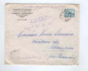 844/18 - Lettre TP Ostende Douvres CINEY 1946 - Entete Plomberie Zinguerie Haniset - Cartas