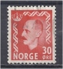 NORWAY 1950 King Haakon VII - 30ore Red  FU - Oblitérés