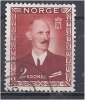 NORWAY 1946 King Haakon VII - 2k  Brown FU - Gebruikt