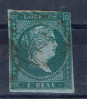E Spanien 1855 1856 Mi 33 37 Königsporträt - Used Stamps