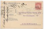 Sweden Card Sundsvall 4-8-1920 Sent To Denmark - Storia Postale
