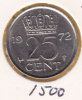 @Y@  Nederland  25 Cent Juliana  1972    Unc      (1500) - 1948-1980 : Juliana