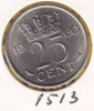 @Y@  Nederland  25 Cent Juliana  1960   Unc    (1513) - 1948-1980 : Juliana