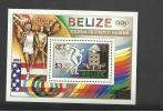BELIZE 1984 Olympic Games LOS ANGELES 1984  Discobolos   DISCUS DISCOBOLE DISCOBOL 1 Value - Ete 1984: Los Angeles