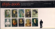 2006 - The National Portrait Gallery Celebrating 150 Years - Presentation Packs