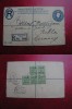 == Malta , Registered Stationery , Leipzig Bahnpost 1930, Back Side Revenue Stamps Franking - Malte (...-1964)