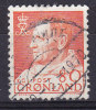 Greenland 1963 Mi. 57     80 (Ø) King König Frederik IX. (Cz. Slania) - Usati