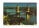 Cp, Angleterre, Londres, The Thames And Tower Bridge, Voyagée 1975 - River Thames