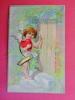 Holidays & Celebrations > Valentine´s Cupid  Embossed 1910 Cancel -      =====      ===== Ref  448 - San Valentino