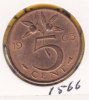 @Y@  Nederland  5 Cent  Juliana  1971   UNC   (1567) - 1948-1980 : Juliana