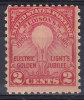 United States 1929 Mi. 317 C     2 C Erfindung Der Elektrischen Glühlampe Thomas Alva Edison MH* - Nuevos