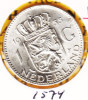 @Y@  Nederland  1 Gulden   Juliana  1955   UNC   (1574)  Zilver - 1948-1980 : Juliana