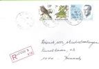 Recommandée - Aangetekend - Oostende 5 A - 21-09-90 - Lettres & Documents
