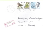 Recommandée - Aangetekend - Oostende 5 A - 21-09-90 - Storia Postale