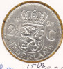 @Y@  Nederland   2 1/2 Gulden / Rijksdaalder  Juliana   1966  ZF/ Pr  (1582) - 1948-1980 : Juliana