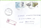 Recommandée - Aangetekend - Oostende 4 A - 11-09-90 - Storia Postale