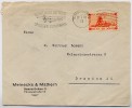 SAARGEBIET  Mi. 143  Einzelfrankatur  Saarbrücken - Dresden  1931 - Briefe U. Dokumente