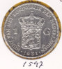 @Y@  Nederland   1  Gulden    Wilhelmina  1931 Zf  (1597) - 10 Centavos