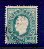 ! ! Cabo Verde - 1886 D. Luis 10 R - Af. 16 - Used - Cap Vert